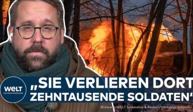 UKRAINE-KRIEG: Russland zwar in der Offensive – Kämpfe aber sehr verlustreich für Putins Truppen