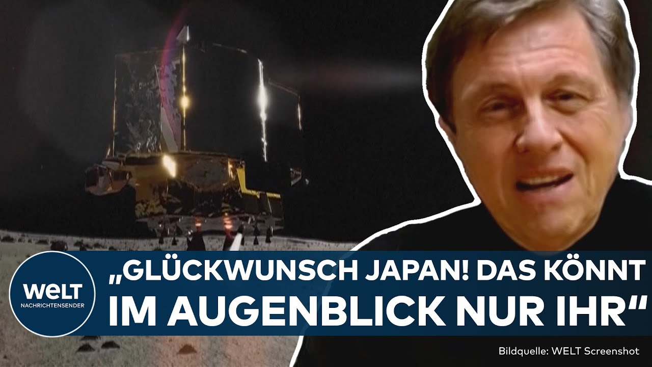 RAUMFAHRT: Japan landet unbemannte Sonde auf dem Mond – Das bedeutet dieser Erfolg laut Ex-Astronaut