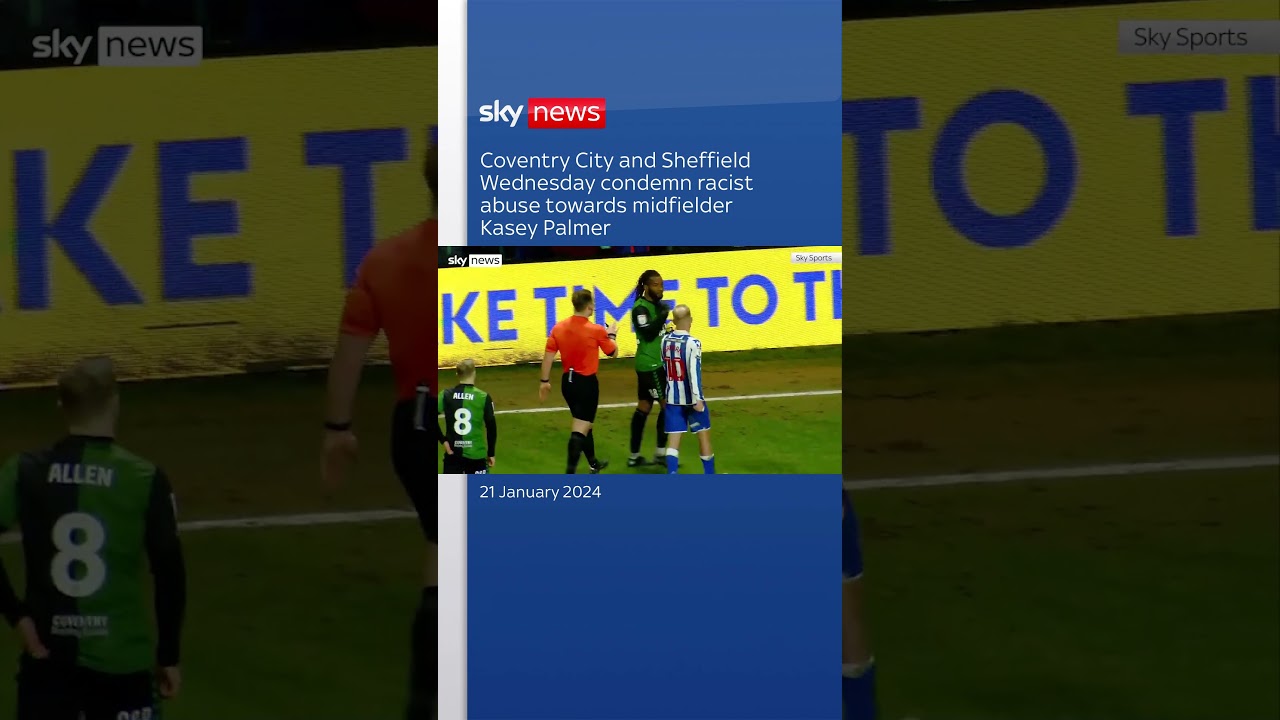 Footballer Kasey Palmer reports racist abuse