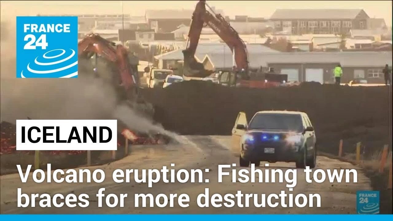 Icelandic town braces for more destruction after volcano eruption • FRANCE 24 English