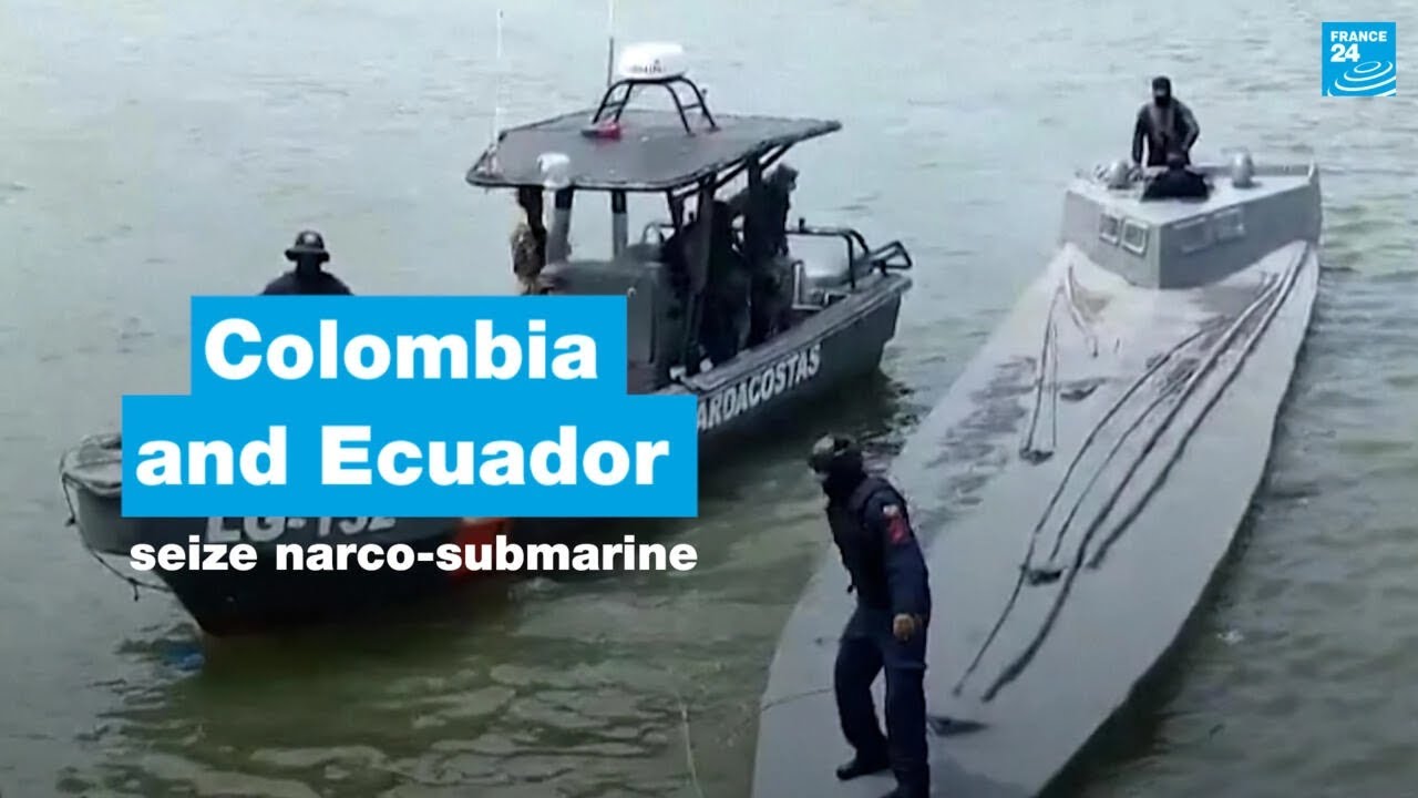 Ecuador seizes narco-submarine near sea border with Colombia • FRANCE 24 English