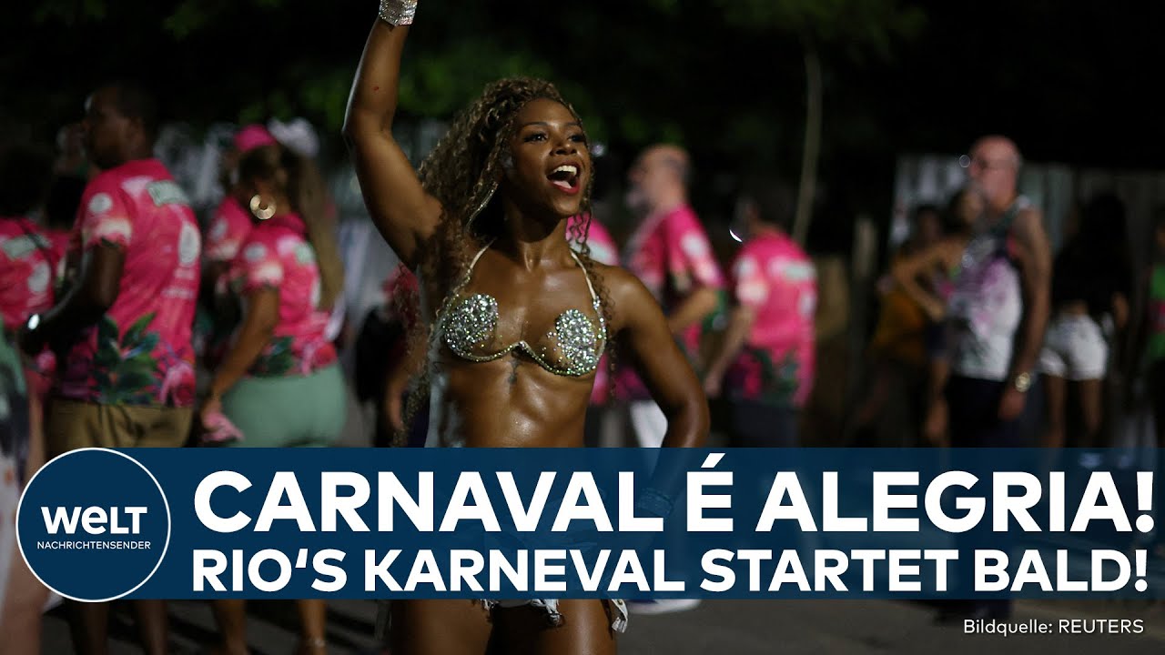 RIO TANZT WIEDER SAMBA: Karnevalsvorbereitungen starten farbenfroh - Sambaschulen starten Proben!