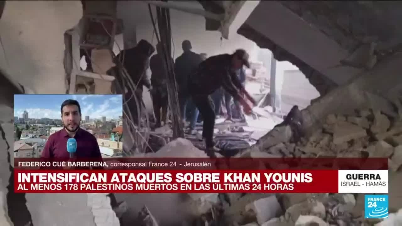 Informe desde Jerusalén: más de 25.000 palestinos muertos en Gaza, e Israel eleva sus ataques