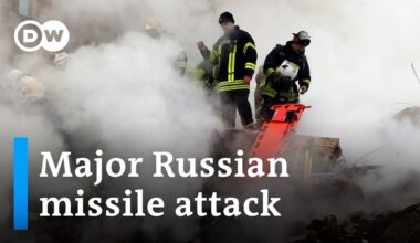 Russian missiles kill dozens and injure more than hundred Ukrainians | DW News