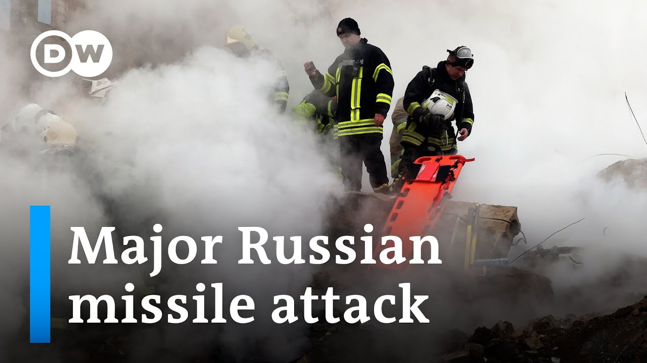 Russian missiles kill dozens and injure more than hundred Ukrainians | DW News