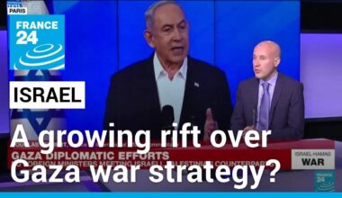 Signs of growing rifts among top Israeli officials over war strategy • FRANCE 24 English