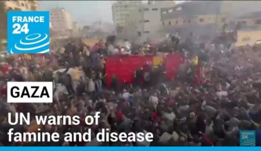 UN agency chiefs say Gaza needs more aid to arrive faster, warning of famine and disease