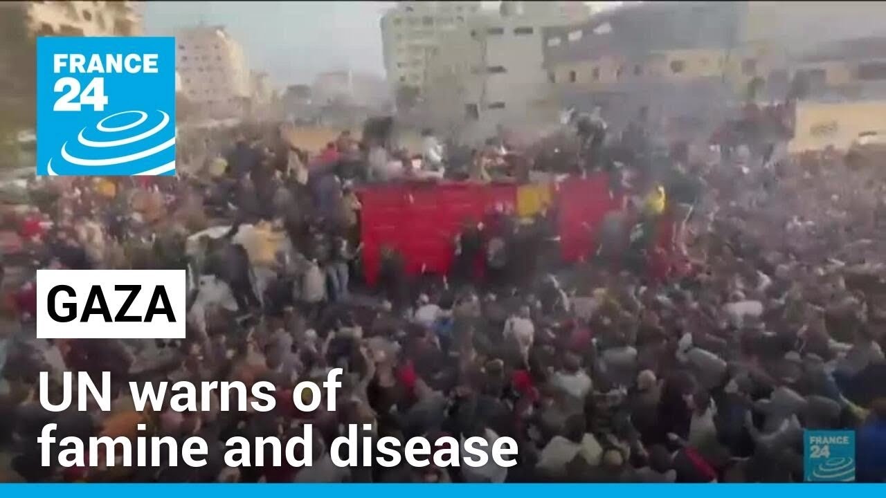 UN agency chiefs say Gaza needs more aid to arrive faster, warning of famine and disease