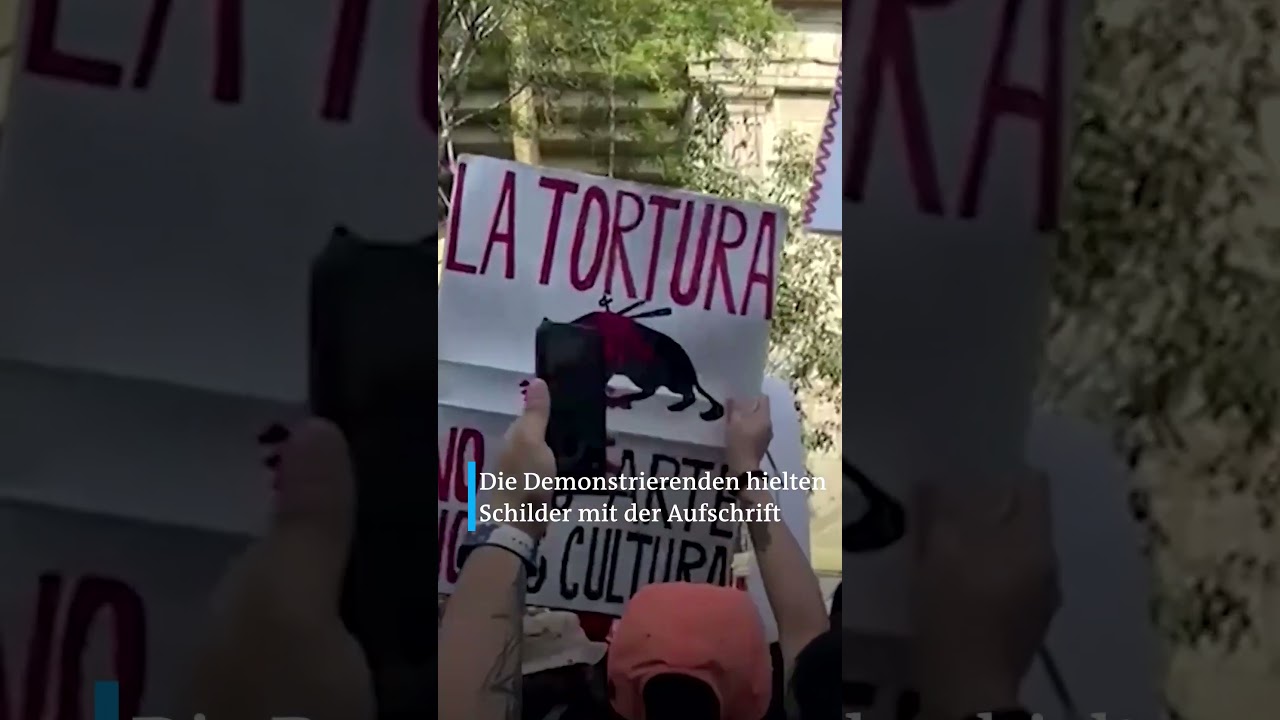 Proteste gegen Stierkämpfe in Mexiko-Stadt | DW Nachrichten