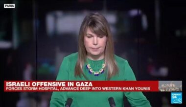 Israeli forces storm hospital, advance deep into western Khan Younis • FRANCE 24 English
