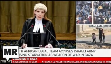 Israeli Army Accused Of Using Starvation As Weapon Of War In World Court