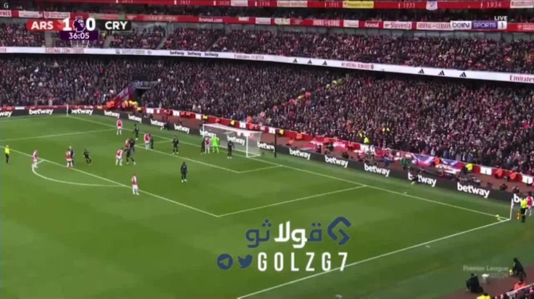 Arsenal [2] - 0 Crystal Palace - Gabriel Magalhaes 37’