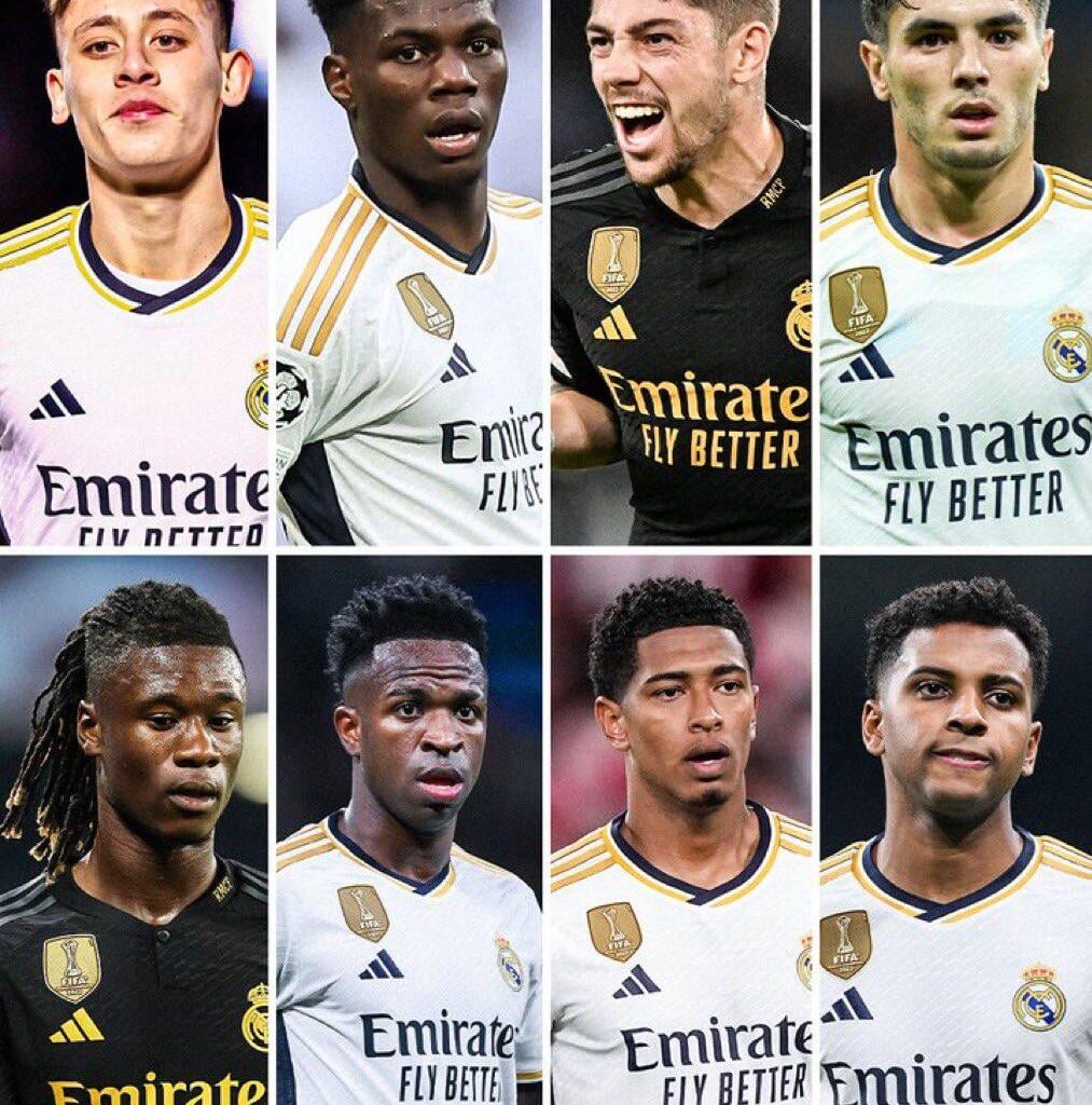 Real Madrid's future is scary.