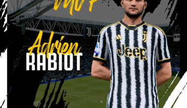 Adrien Rabiot is Juve December MVP