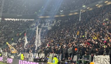 Juventus-Sassuolo 3-0, le foto e i video più belli della Curva Sud