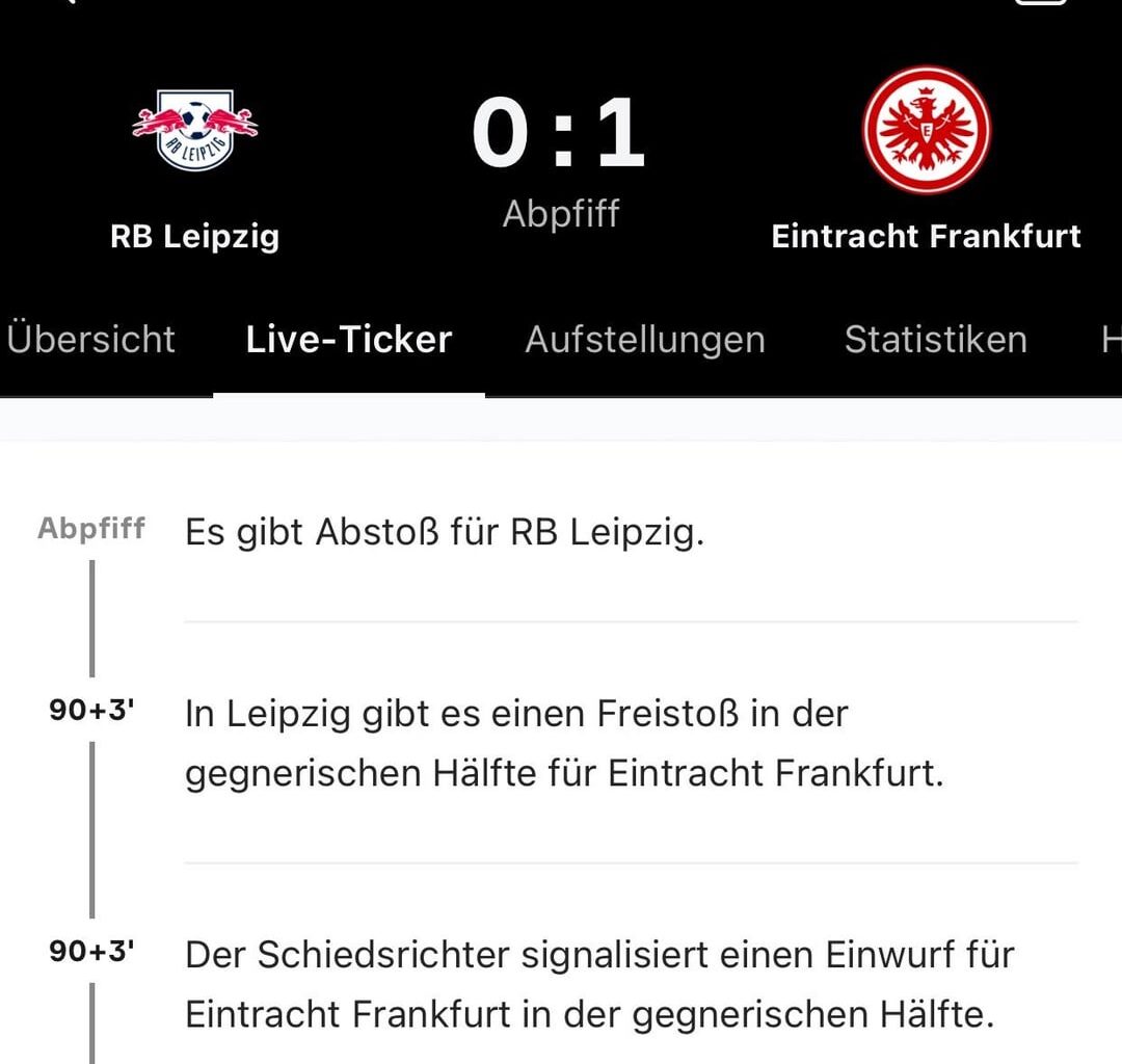 Seit wann gibt’s bei OneFootball denn nur noch so einen bescheuerten KI Ticker?