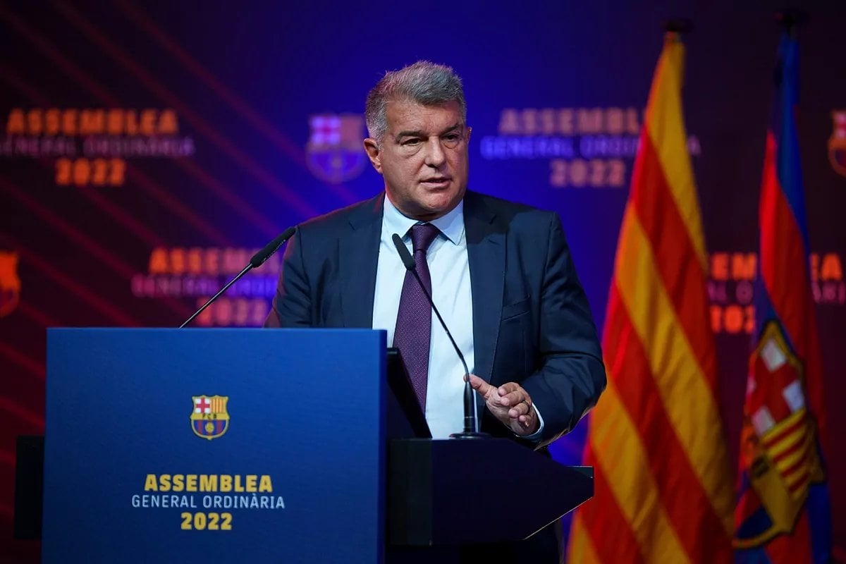 Joan Laporta: "What happened at Bernabéu was a shame."
