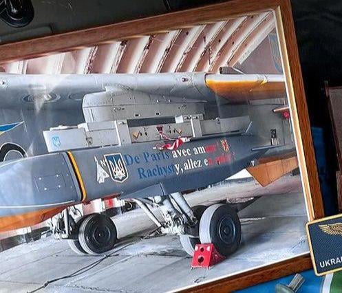 French supplied SCALP cruise missile mounted on a Ukrainian Su-24