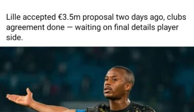 [Fabrizio Romano] Tiago Djalo has started discussing terms with Juventus, Lille already accepted €3.5mil offer