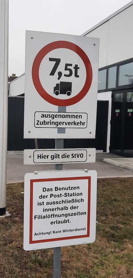 24h Post-Abholstation “Öffnungszeiten“ bei Hofer…