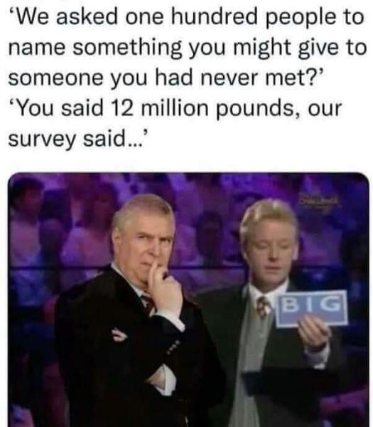 And our survey says..😄