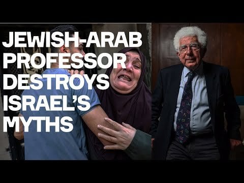 "We Need A One State Solution" - Prof. Avi Shlaim Destroys Israel's Myths