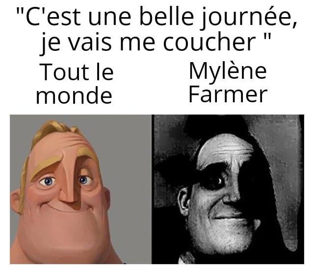 Je, je suis dépressive, je ne vais pas très bien- Mylène Farmer