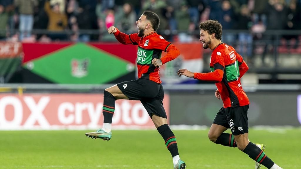 Free kick and red card thwart Twente away vs NEC (1-0)