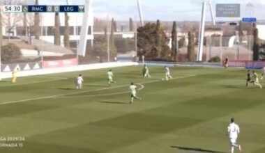 Real Madrid C [1] - 0 Leganés B | Borja Alonso 55'