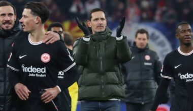 Toppmöller vor Hessenderby gegen Darmstadt: "In diesem Spiel geht es etwas weniger um Taktik, sondern um die richtige Einstellung, die richtige Mentalität und Intensität [...] Es wird scheppern, wir sind bereit, es kann ruhig scheppern. Wir werden die Herausforderung annehmen."