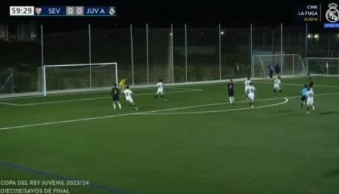 Sevilla 0 - [1] Juvenil A | Dani Yañez 60' | Youth Copa del Rey Round of 32