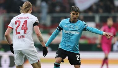 Last-Minute-Sieg in Augsburg: Palacios macht Leverkusen zum Herbstmeister