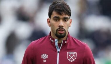 West Ham's Paqueta out for 'at least two months'... West Ham slump to begin?