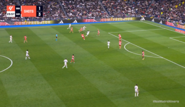 Stylish pass from Vinicius Jr but even more style from Jude Bellingham! Flashes from Goat Zinedine Zidane
