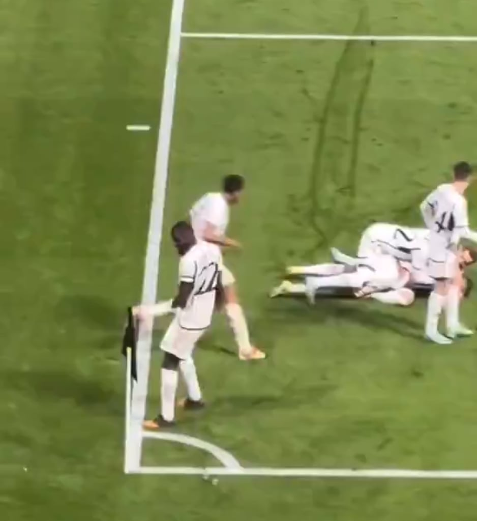 Bro noticed the camera was coming in and immediately changed the mind😭