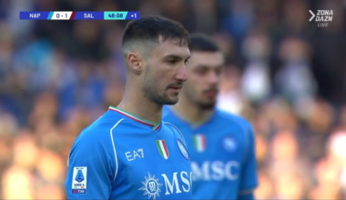 Politano Goal (penalty) - Napoli 1-1 Salernitana