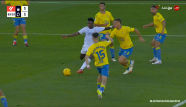 Las Palmas 1-[2] Real Madrid: Aurelien Tchouaméni 84' (Toni Kroos assist)