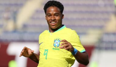 Endrick has no limits. The 17-year-old is taking command of the Brazil national team in the Pre-Olympics tournament