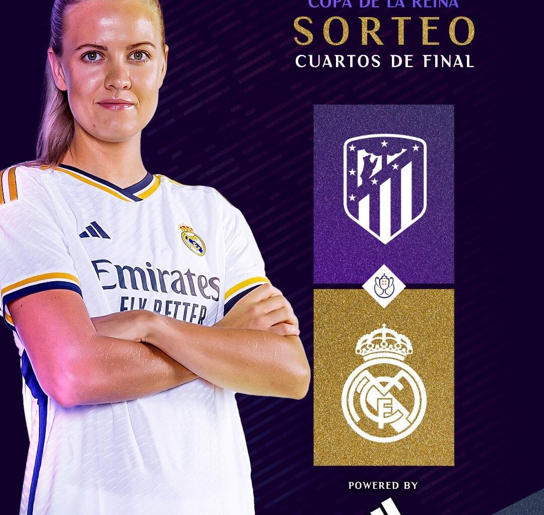 Our opponent in the Copa de la Reina Quarterfinals will be Atlético de Madrid