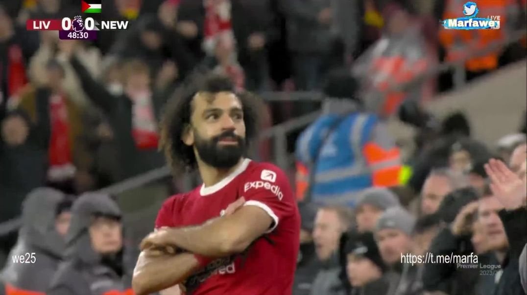 Liverpool [1] - 0 Newcastle - Mohamed Salah 49'