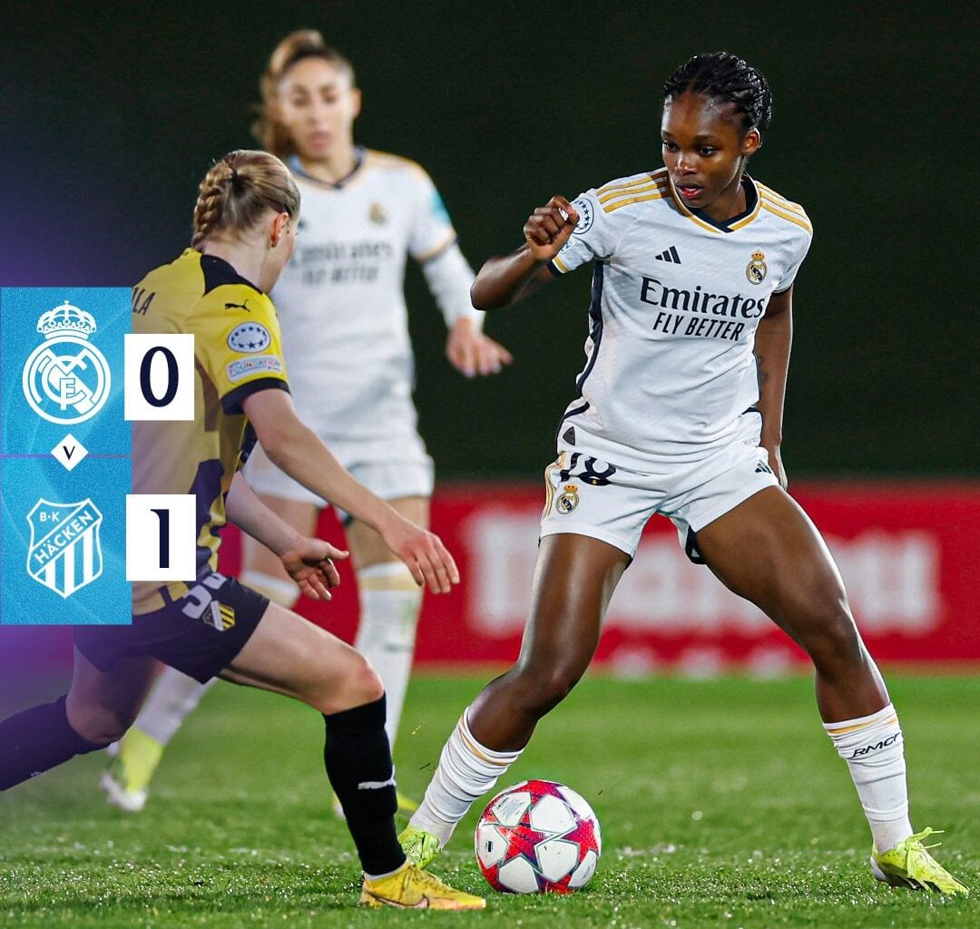 Real Madrid Femenino 0-1 BK Häcken | 64' Kafaji | UWCL MD6