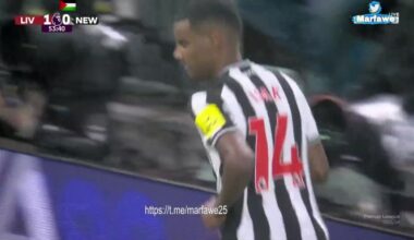 Liverpool 1 - [1] Newcastle - Alexander Isak 54'