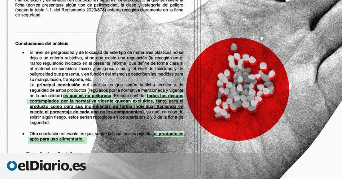 El informe de la Xunta que niega la peligrosidad de los pellets ocupa una página y lo firma un experto de una empresa