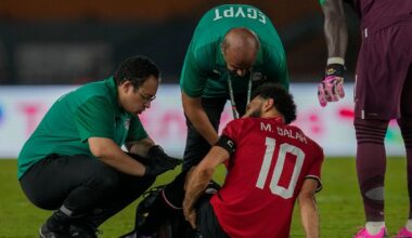 Mohamed Salah: Liverpool forward ruled out for up to a month after sustaining muscle injury on Egypt duty