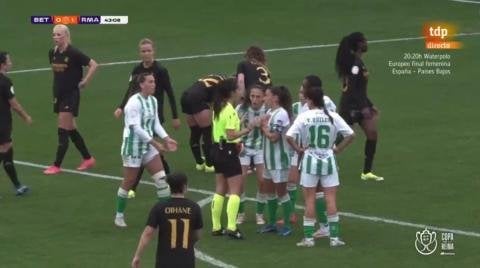 Real Betis 0 - [2] Real Madrid | Sandie Toletti 45' penalty + call