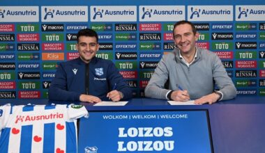 Official: SC Heerenveen signs Cypriot winger Loizos Loizou on loan from Omonia Nicosia until the end of the season