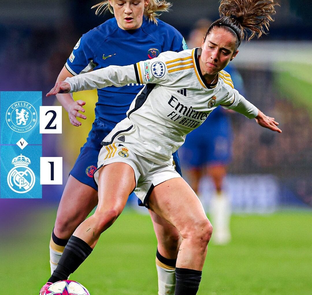 Chelsea FC Women 2-1 Real Madrid Femenino | 62' Reiten (P), 70' Chavas (OG); 68' Athenea | UWCL MD4