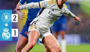 Chelsea FC Women 2-1 Real Madrid Femenino | 62' Reiten (P), 70' Chavas (OG); 68' Athenea | UWCL MD4