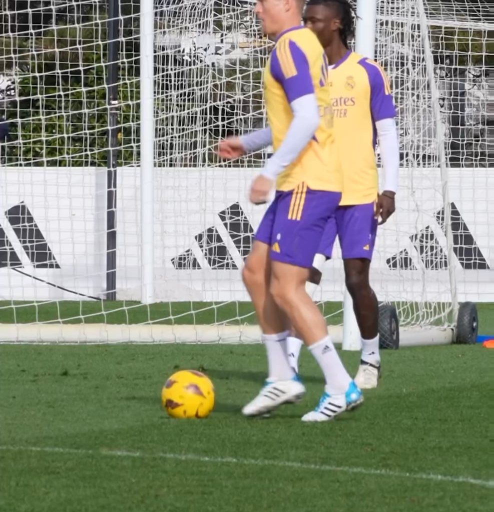 Adra goalazo in training