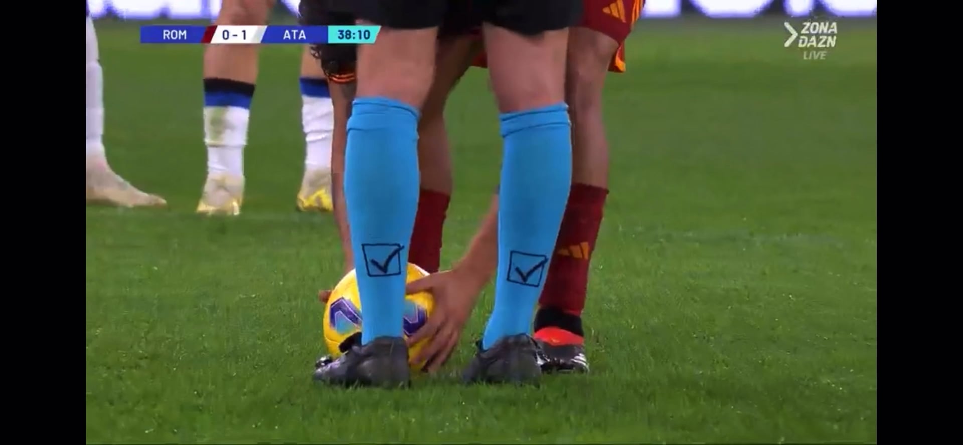 Dybala goal (penalty), Roma 1 - 1 Atalanta